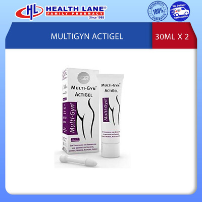 MULTIGYN ACTIGEL 30ML X 2 